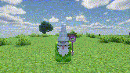 Gnome sitting animation