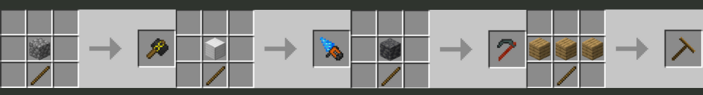 Crafting Capitator Tools